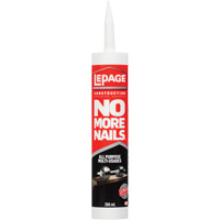 Adh&eacute;sif de construction multi-usages No More Nails Nia-Chem Ltd.
