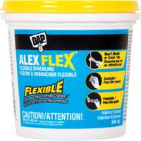 Pl&acirc;tre &agrave; reboucher flexible Alex Flex, 946 ml, Contenant en plastique Nia-Chem Ltd.