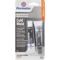Cold Weld Bonding Compound, 2 x 28 g, Tube, Two-Part, Grey Nia-Chem Ltd.