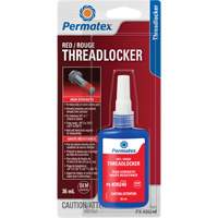 Permanent Strength Threadlocker, Red, High, 36 ml, Bottle Nia-Chem Ltd.