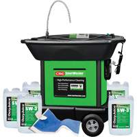 Trousse de bassin de nettoyage de pi&egrave;ces lourd SmartWasher SW-337 Nia-Chem Ltd.