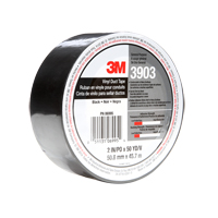 Rubans adh&eacute;sifs en vinyle 3903, 1245 mm (49") la x 46 m (151') lo, 6,5 mils, Noir Nia-Chem Ltd.