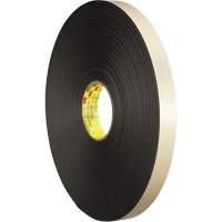 Ruban double face en mousse, 66 m (216') lo x 12,7 mm (1/2") la, 31 mils, Poly&eacute;thyl&egrave;ne Nia-Chem Ltd.