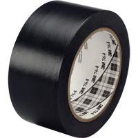 Ruban en vinyle pour travaux g&eacute;n&eacute;raux 764, 25,4 mm (1") la x 32,9 m (108') lo, 5 mils, Noir Nia-Chem Ltd.