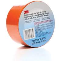 Ruban en vinyle pour travaux g&eacute;n&eacute;raux 764, 50,8 mm (2") la x 32,9 m (108') lo, 5 mils, Orange Nia-Chem Ltd.