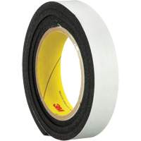 Ruban en mousse de vinyle 4714, 25,4 mm (1") la x 16,5 m (54') lo, 250 mils, Noir Nia-Chem Ltd.