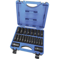 PSS2212DM Jeu de douilles m&eacute;triques &agrave; 6 pans, 22 Mcx, Chocs, Prise de 1/2", Profond Nia-Chem Ltd.