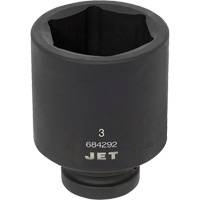 Socket, Impact, 3", 1" Drive, 6 Points, Deep Nia-Chem Ltd.