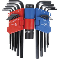 JHK-22SM Long Arm Hex Key Set, 22 Pcs., Metric & Imperial Nia-Chem Ltd.