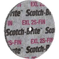 Meule homog&egrave;ne Scotch-Brite EXL, 3" x 1/2", Arbre de 1/4" Nia-Chem Ltd.