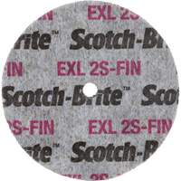 Meule homog&egrave;ne Scotch-Brite EXL, 3" x 1/2", Arbre de 1/4" Nia-Chem Ltd.