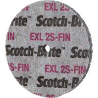Meule homog&egrave;ne Scotch-Brite EXL, 3" x 1/2", Arbre de 1/4" Nia-Chem Ltd.