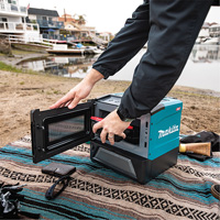 40V Max XGT Cordless Microwave Oven (Tool Only), 350 W/500 W, Black/Blue Nia-Chem Ltd.