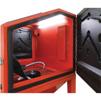 Cabinets de sablage au het de sable, Pression Nia-Chem Ltd.
