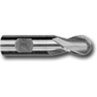 Weldon Shank Ball End Slot Drill Bit, 3/32" Dia., 1-7/8" L, 1/4" Shank, High Speed Cobalt Nia-Chem Ltd.