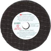 Green Corps Cut-Off Wheel, 3" x 0.188", 3/8" Arbor, Type 1, Aluminum Oxide, 35000 RPM Nia-Chem Ltd.