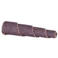 Cartouche de bande abrasive conique ALO, 60 Grain, 1" dia., Oxyde d'aluminium, 2" lo, 3/16" Dimension de l'arbre Nia-Chem Ltd.