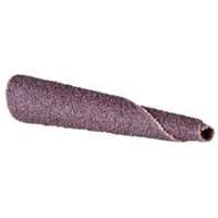 Cartouche de bande abrasive conique ALO, 320 Grain, 5/16" dia., Oxyde d'aluminium, 1-1/2" lo, 1/4" Dimension de l'arbre Nia-Chem Ltd.