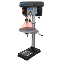Perceuses &agrave; colonne avec laser, 13", Mandrin 5/8", 3670 tr/min Nia-Chem Ltd.