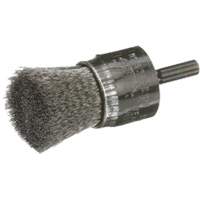 Crimped Wire End Brush, 1", 0.006" Fill Nia-Chem Ltd.