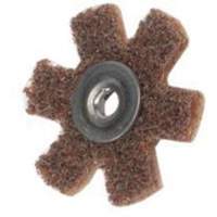 Abrasotex Surface Preparation Star, 1-1/2" Dia., Coarse Grit, Aluminum Oxide Nia-Chem Ltd.