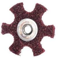 Abrasotex Surface Preparation Star, 4" Dia., Medium Grit, Aluminum Oxide Nia-Chem Ltd.