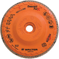Enduro-Flex Flap Disc, 4-1/2" x 5/8"-11, Type 27, 120 Grit, Zirconia Alumina Nia-Chem Ltd.