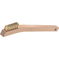 V-Trim Small Handle Scratch Brushes, Brass, 3 x 7 Wire Rows, 7-7/8" Long Nia-Chem Ltd.