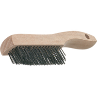 V-Trim Shoe Handle Scratch Brushes, Stainless Steel, 4 x 16 Wire Rows, 19-3/4" Long Nia-Chem Ltd.
