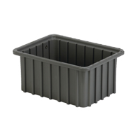 Divider Box, Polyethylene, 9.8" W x 7.3" D x 5" H, Grey Nia-Chem Ltd.