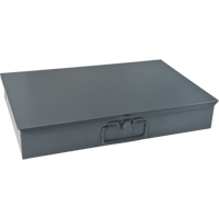 Compartment Steel Scoop Boxes , 18.34" W x 12.16" D x 3.16" H, 6 Horizontal Compartments Nia-Chem Ltd.