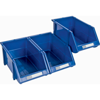 Stack & Hang Bin, 4-13/16" W x 3-3/16" H x 7-1/8" D, Blue Nia-Chem Ltd.