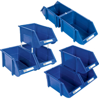 Stack & Hang Bin, 7-7/8" W x 7" H x 17-11/16" D, Yellow Nia-Chem Ltd.