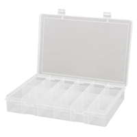 Boîtes &agrave; compartiments compactes en polypropyl&egrave;ne, 13-1/8" la x 9" p x 2-5/16" h, 18 compartiments Nia-Chem Ltd.