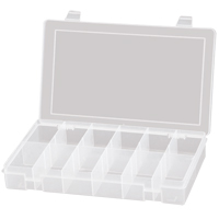 Boîtes &agrave; compartiments compactes en polypropyl&egrave;ne, 11" la x 6-3/4" p x 1-3/4" h, 12 compartiments Nia-Chem Ltd.