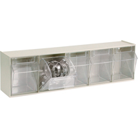 Syst&egrave;me de casiers modulaires Tip-Out, 23-5/8" la x 5-1/4" p x 6-1/2" h, 5 tiroirs Nia-Chem Ltd.