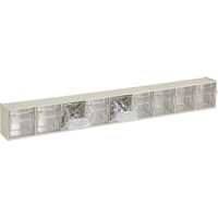 Syst&egrave;me de casiers modulaires Tip-Out, 23-5/8" la x 2-1/2" p x 3-1/8" h, 9 tiroirs Nia-Chem Ltd.