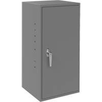 Utility Cabinet, Steel, 2 Shelves, 30" H x 13-3/4" W x 12-3/4" D, Grey Nia-Chem Ltd.