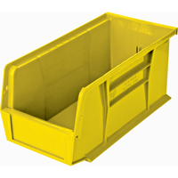 Bacs ultra empilable & suspendable, 5-1/2" la, 5" h x 10-7/8" p, Jaune Nia-Chem Ltd.