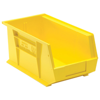 Bacs ultra empilable & suspendable, 8-1/4" la, 7" h x 14-3/4" p, Jaune Nia-Chem Ltd.