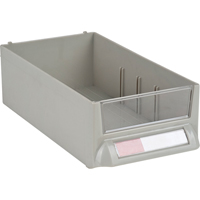 Tiroir de rechange pour armoires de pi&egrave;ces KPC-400, Plastique, 4-11/16" la x 8-5/8 p, 2-7/10" h, Gris Nia-Chem Ltd.