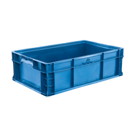 Syst&egrave;me de contenants d'exp&eacute;dition 4845 de StakPak Plus, 15" la x 24" p x 7,5" h, Bleu royal Nia-Chem Ltd.