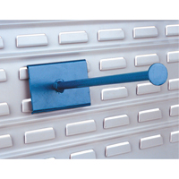 Supports fixes pour contenants - Accessoires pour panneaux &agrave; fentes Nia-Chem Ltd.