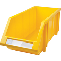 Stack & Hang Bin, 7-7/8" W x 7" H x 17-11/16" D, Yellow Nia-Chem Ltd.