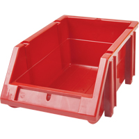 Stack & Hang Bin, 5-7/8" W x 4-11/16" H x 9-13/16" D, Red Nia-Chem Ltd.