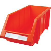 Stack & Hang Bin, 7-7/8" W x 7" H x 17-11/16" D, Yellow Nia-Chem Ltd.