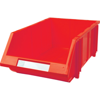 Stack & Hang Bin, 11-13/16" W x 7" H x 17-11/16" D, Red Nia-Chem Ltd.