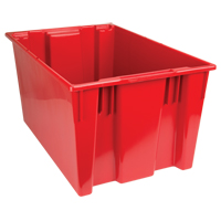 Contenants Stack & Nest, 15" x 29,5" x 19,5", Rouge Nia-Chem Ltd.