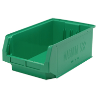 Contenants g&eacute;ants empilables, 12,375" la x 19,75" p x 7,875" h, Vert Nia-Chem Ltd.