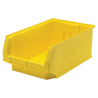 Contenants g&eacute;ants empilables, 12,375" la x 19,75" p x 7,875" h, Jaune Nia-Chem Ltd.